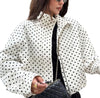 Polka Dot Retro Short Jacket
