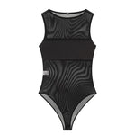 Sexy Mesh Tulle Bodysuit