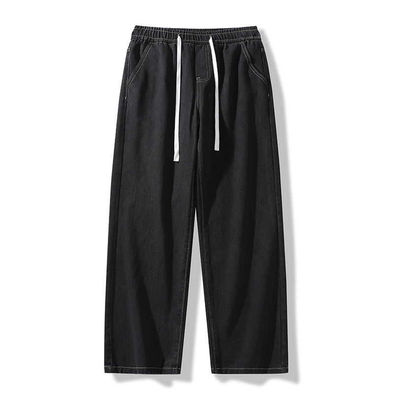 Men's Denim Pants Loose Fit Trousers