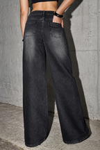 Elara High-Waisted Wide-Leg Jeans